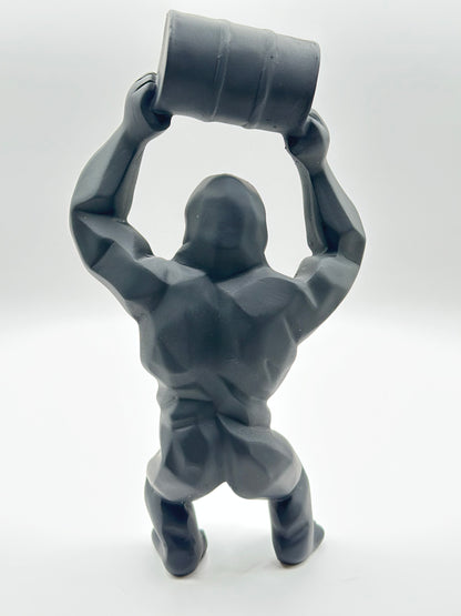 Resin Gorilla Superhero Statue – 20 cm Dynamic Figurine for Modern Home Décor & Unique Gifts | Nestora Arts