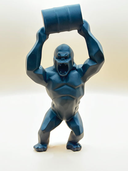 Resin Gorilla Superhero Statue – 20 cm Dynamic Figurine for Modern Home Décor & Unique Gifts | Nestora Arts