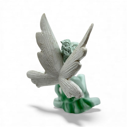 Flower Fairy Resin Ornament – 18 cm Angel Statue for Home, Garden & Christmas Décor | Nestora Arts